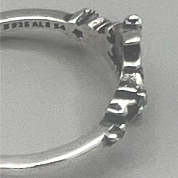 Disney Inspired 🧚‍♀️Tinkerbell🧚 S925 Sterling Silver Ring In Gift Box Size 6 - Picture 7 of 7